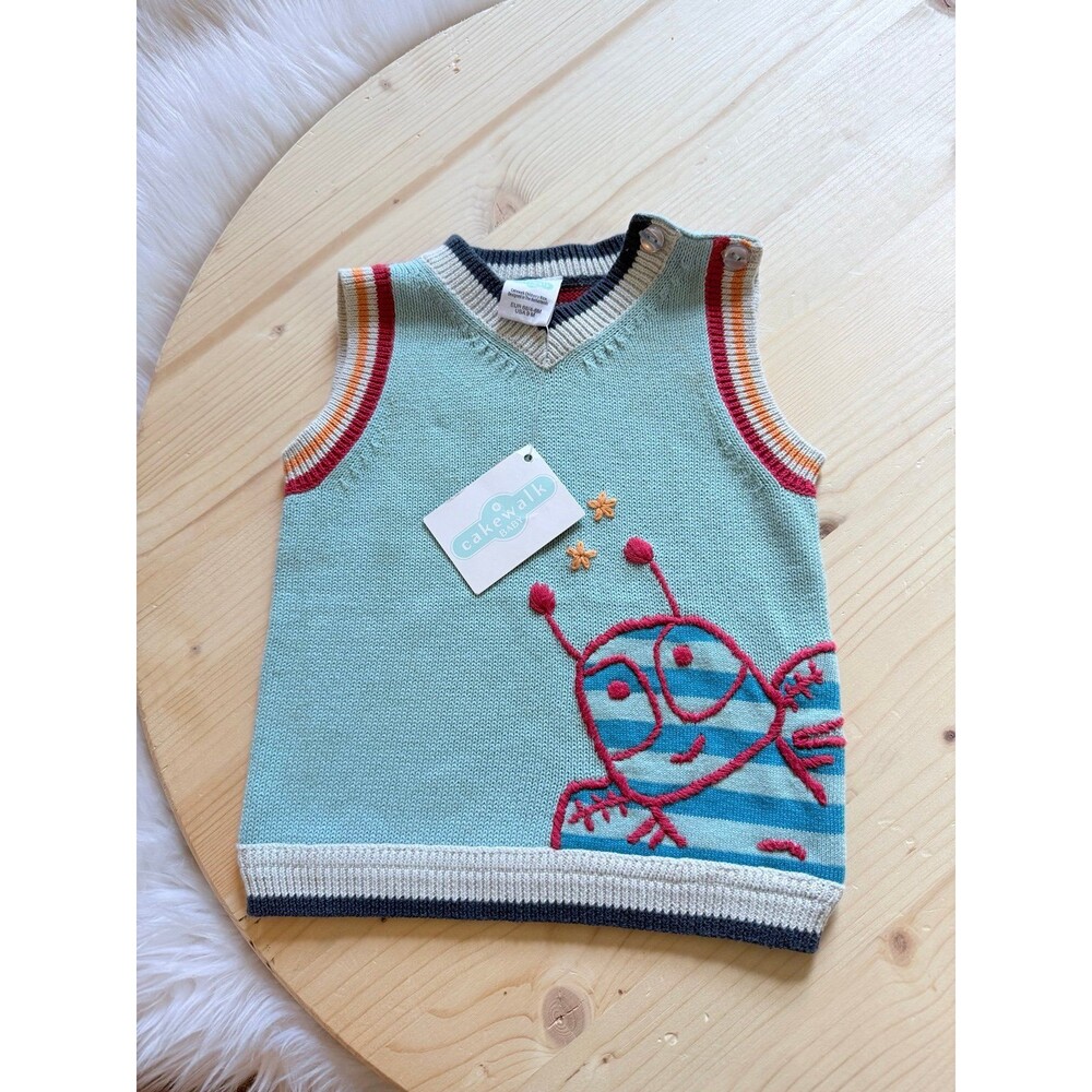 Cakewalk sweatervest 9M